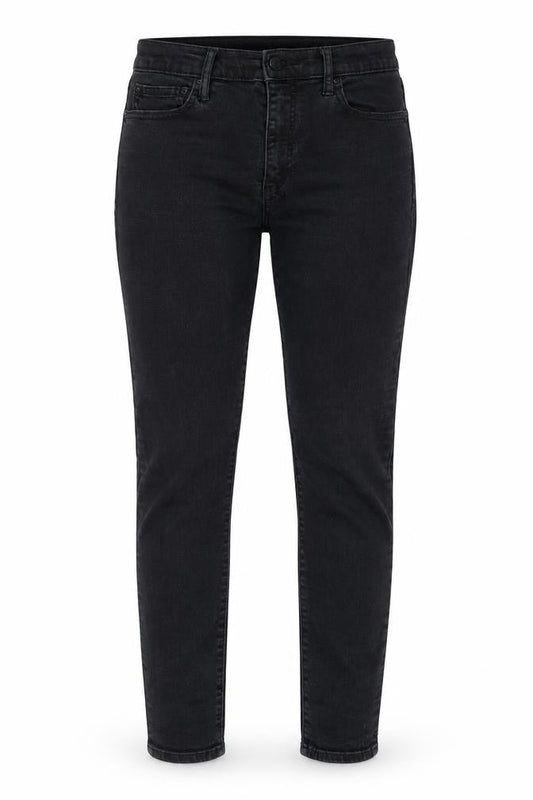 Gap Womens Black Cotton Skinny Jeans Size 28 in L30 in Regular Zip - Pockets, Belt Loops