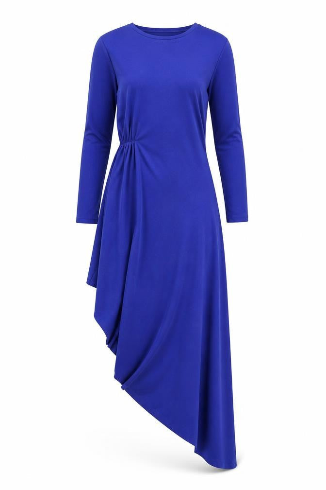 NA-KD Womens Blue Polyacrylate Fibre A-Line Size 2XS Crew Neck Pullover