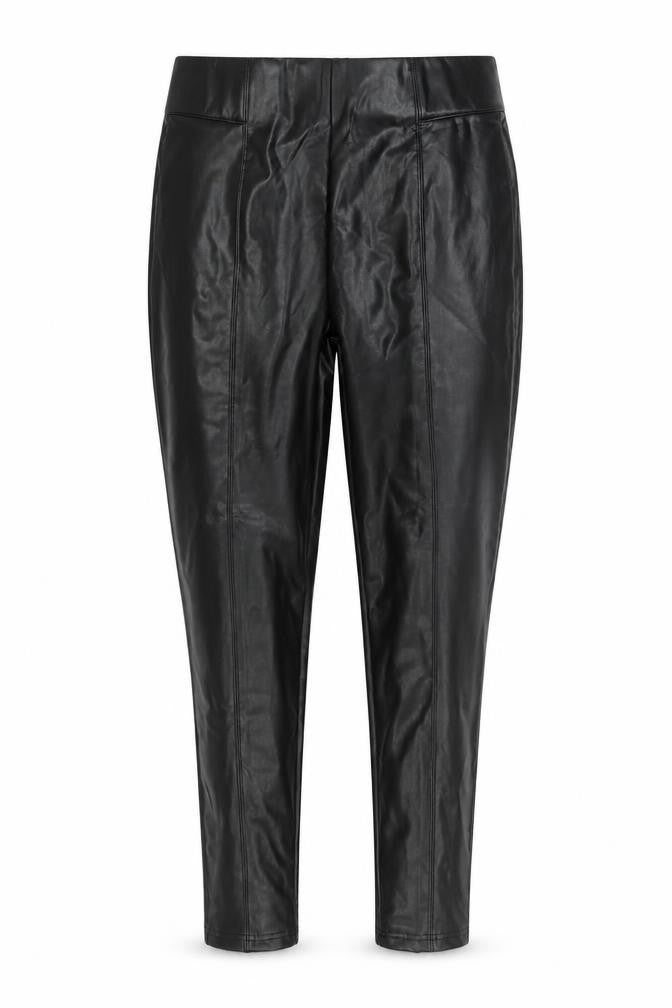 Marks and Spencer Womens Black Polyester Trousers Size 16 L27 in Regular