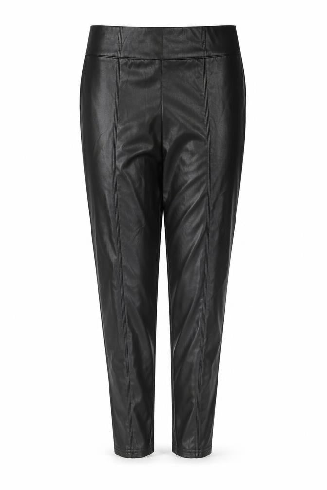 Marks and Spencer Womens Black Polyester Trousers Size 14 L27 in Regular