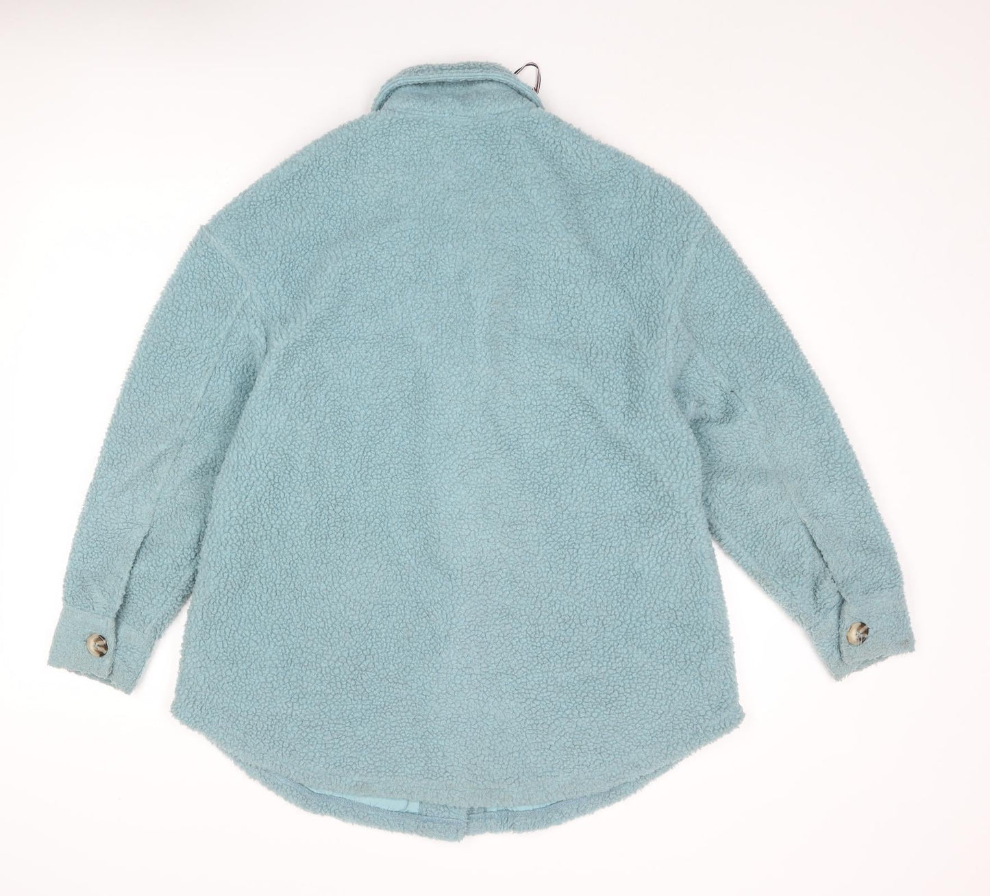 US Polo Assn. Womens Blue Jacket Coat Size XS Button - Shirt Jacket