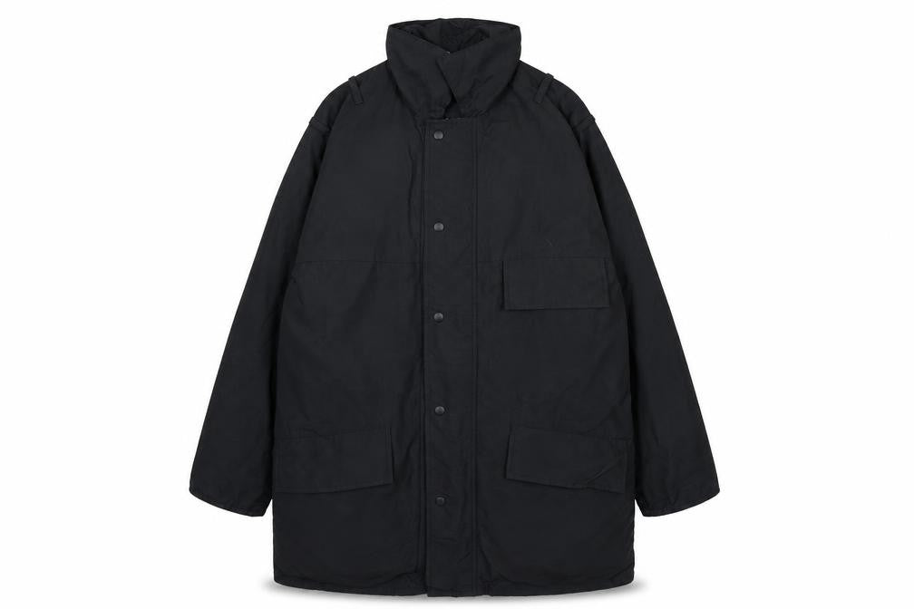 Wood Harris Mens Black Jacket Coat Size L Zip