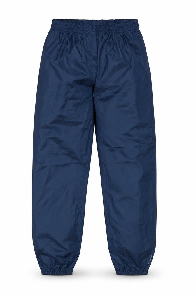 Decathlon Boys Blue Polyester Windbreaker Trousers Size 12 Years L26 in Regular Pullover