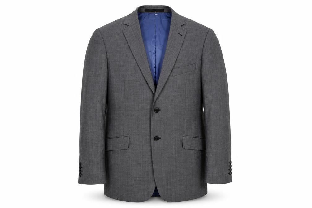 Marks and Spencer Mens Grey Wool Jacket Suit Jacket Size 42 Regular