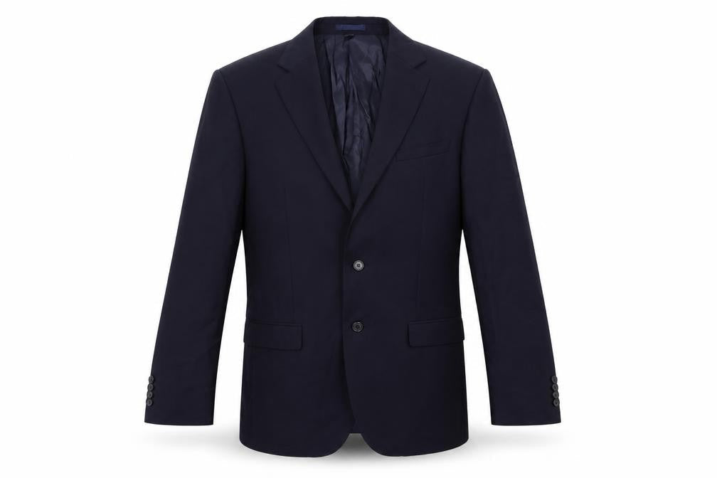 Marks and Spencer Mens Blue Wool Jacket Suit Jacket Size 40 Regular