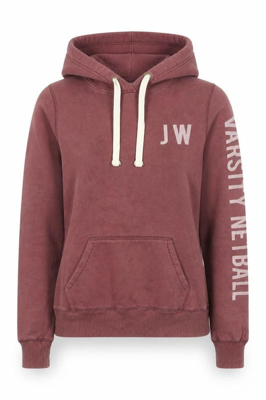 Womens UK 8 Regular Jack Wills Brown Pullover Hoodie
