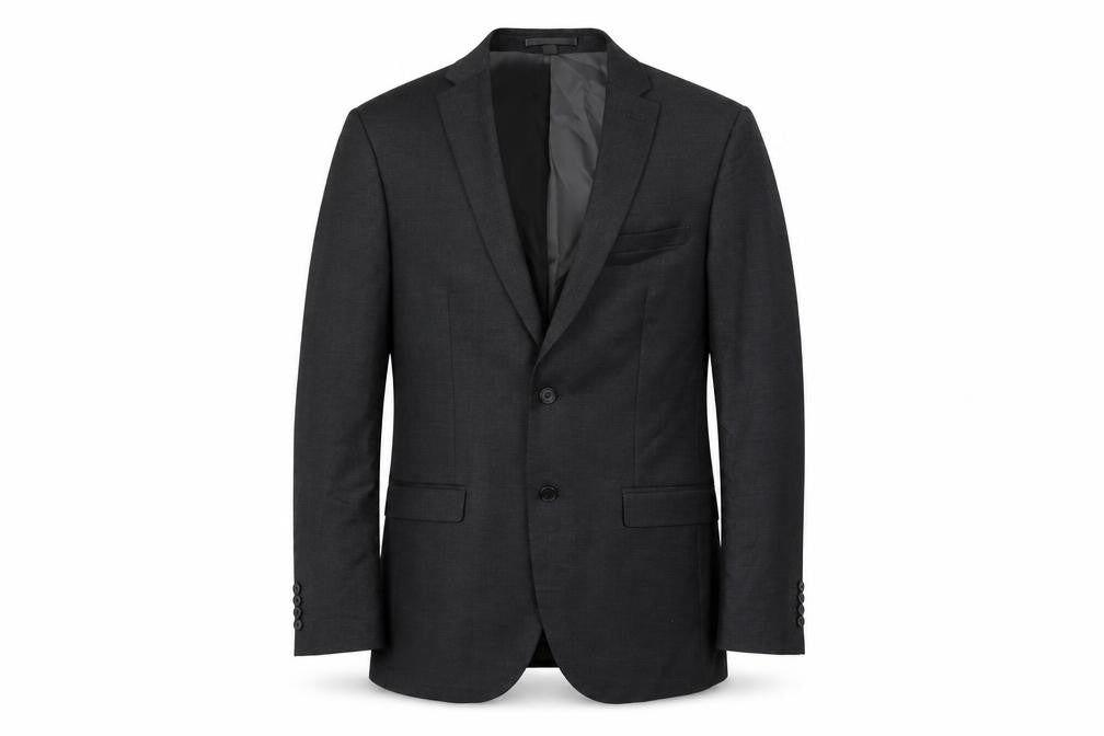 Marks and Spencer Mens Grey Polyester Jacket Suit Jacket Size 42 Regular