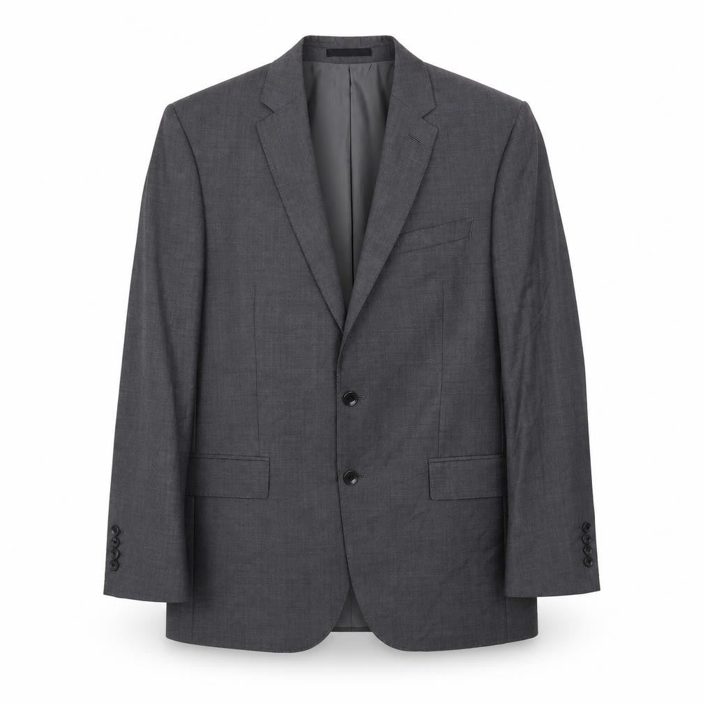 Marks and Spencer Mens Grey Wool Jacket Suit Jacket Size 42 Regular