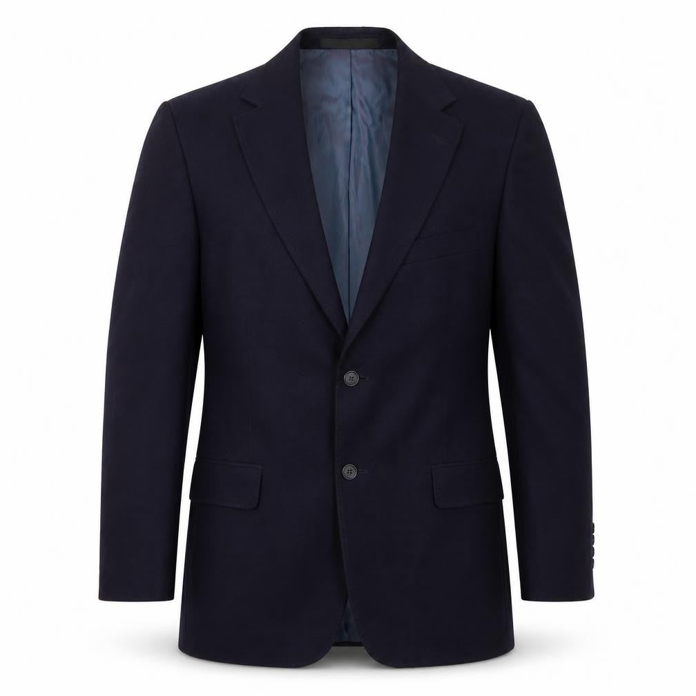 Marks and Spencer Mens Blue Polyester Jacket Suit Jacket Size 38 Regular