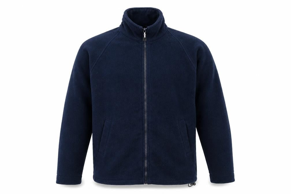 Outdoor Scene Mens Blue Jacket Size M Zip