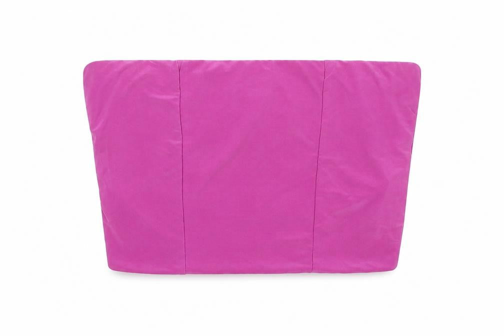 PRETTYLITTLETHING Womens Purple Polyester Cropped T-Shirt Size 8 Square Neck