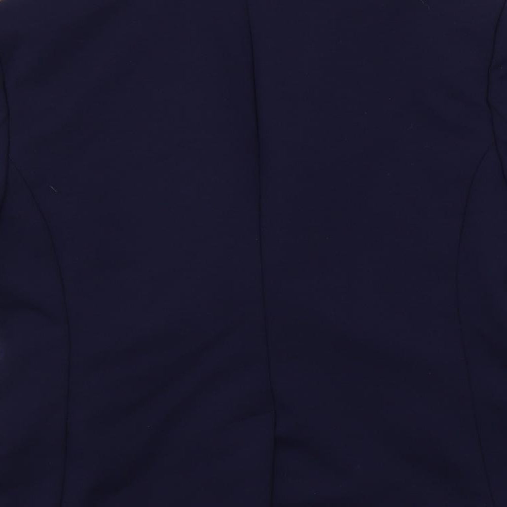 Gap Womens Blue Jacket Blazer Size 6 Button