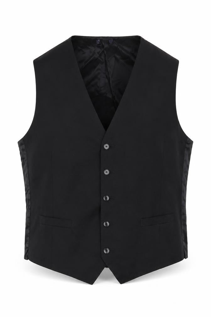 Marks and Spencer Mens Black Polyester Jacket Suit Jacket Size 44 Regular