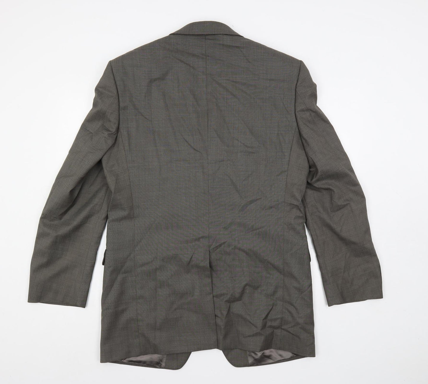 Marks and Spencer Mens Grey Wool Jacket Suit Jacket Size 40 Regular
