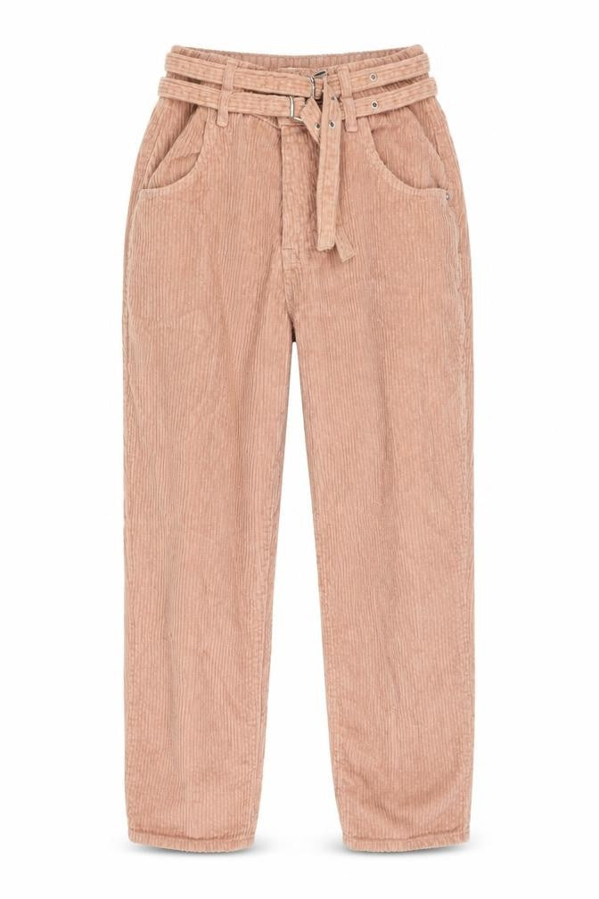 River Island Womens Pink Cotton Trousers Size 8 L24 in Regular Button