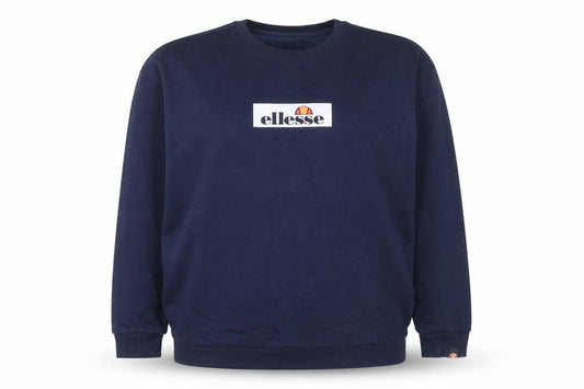 Womens UK XL Regular ellesse Blue Pullover Sweatshirt