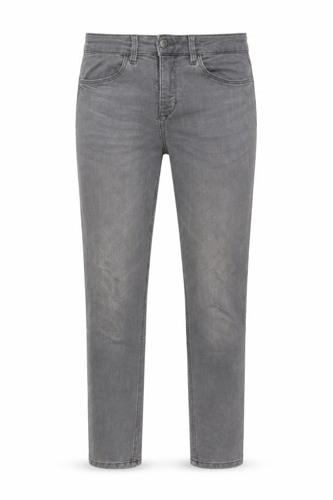 Divided by H&M Womens Grey Cotton Skinny Jeans Size 10 L28 in Regular Zip - Pockets