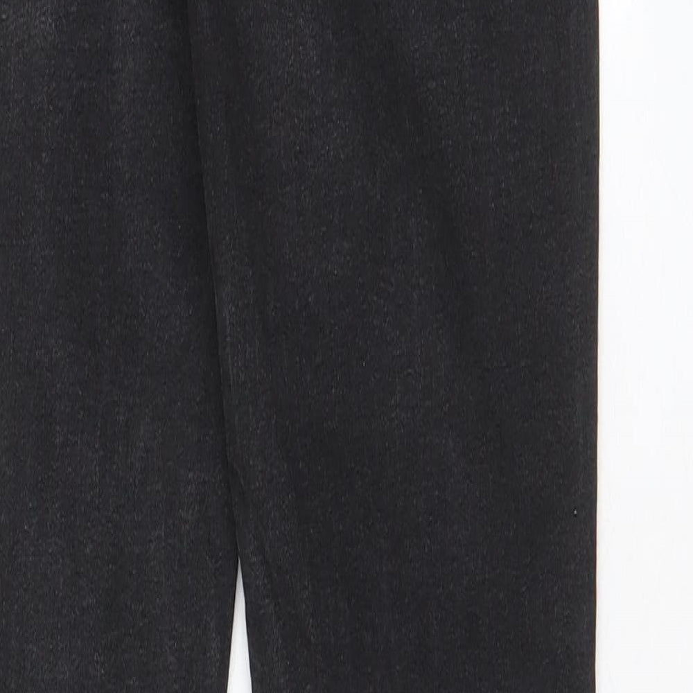 Denim & Co. Womens Grey Cotton Skinny Jeans Size 12 L30 in Regular Zip - Pockets
