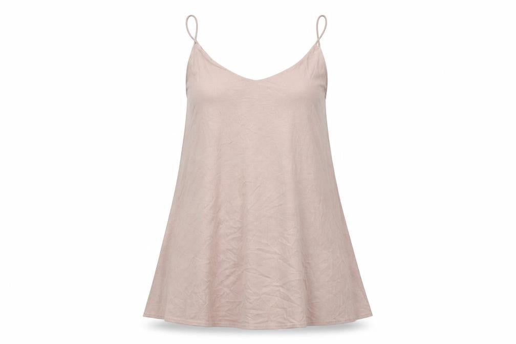 H&M Womens Pink Modal Slip Dress Size XS V-Neck Pullover