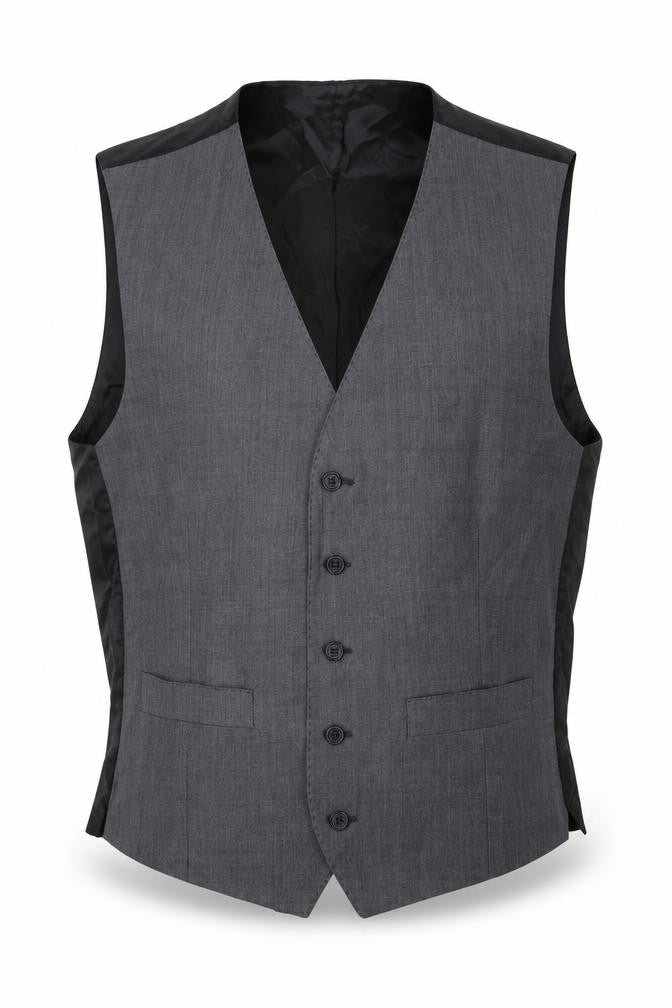 Mens 40 Chest Regular Racing Green Grey Five-Button