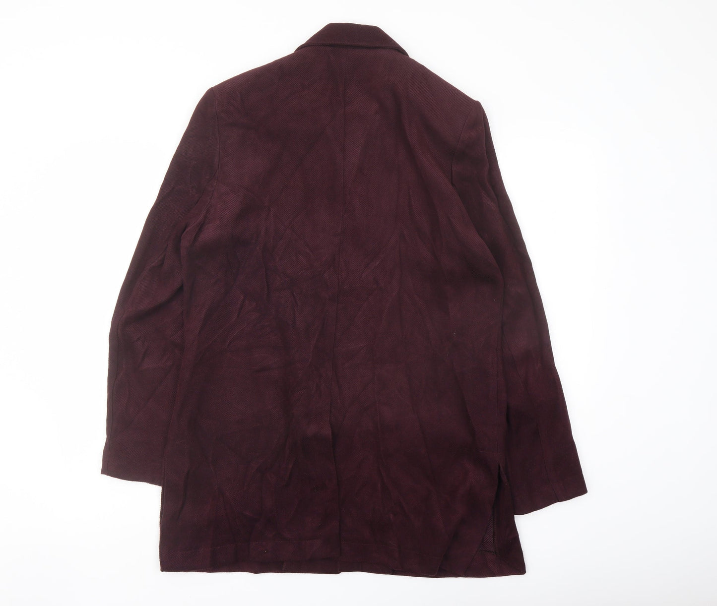 Klass Womens Purple Jacket Size 14 Button