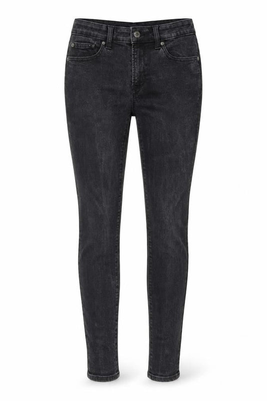 Gap Womens Grey Cotton Skinny Jeans Size 27 in L29 in Regular Button