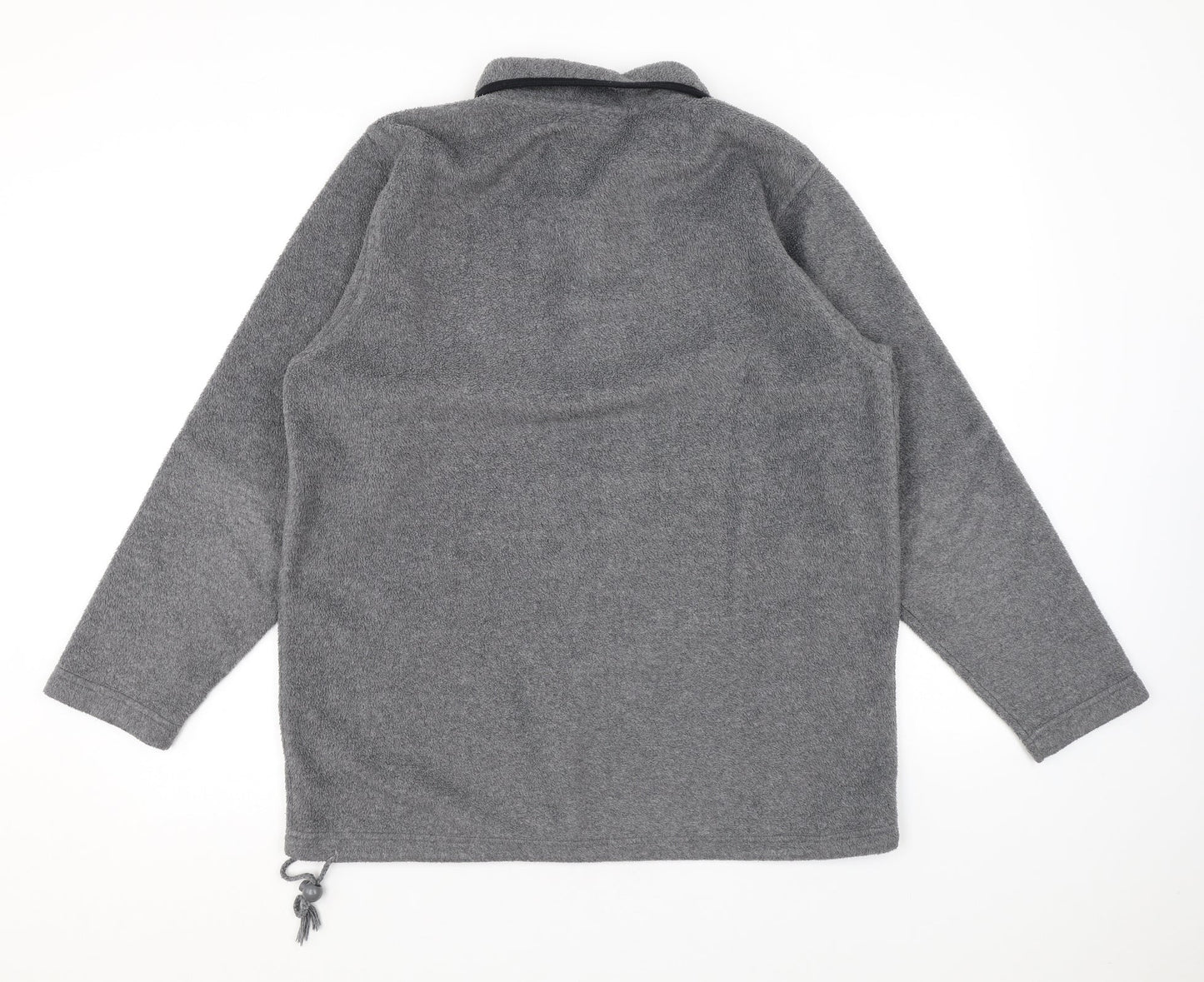 Mackays Mens Grey Polyester Pullover Sweatshirt Size S