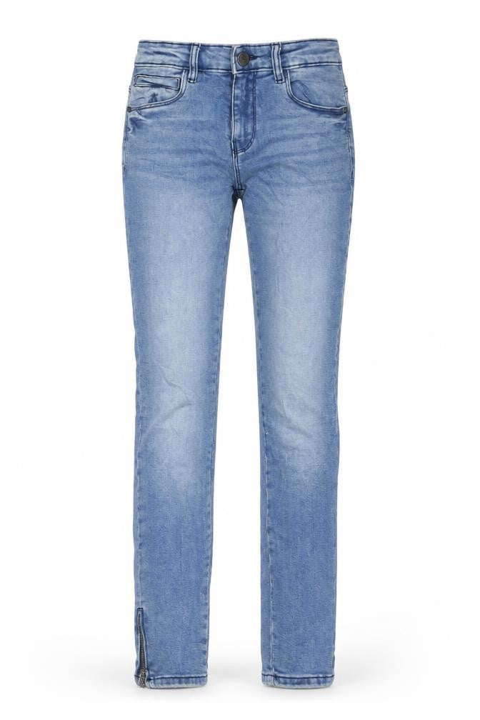 Noisy may Womens Blue Cotton Skinny Jeans Size 25 in L32 in Regular Zip