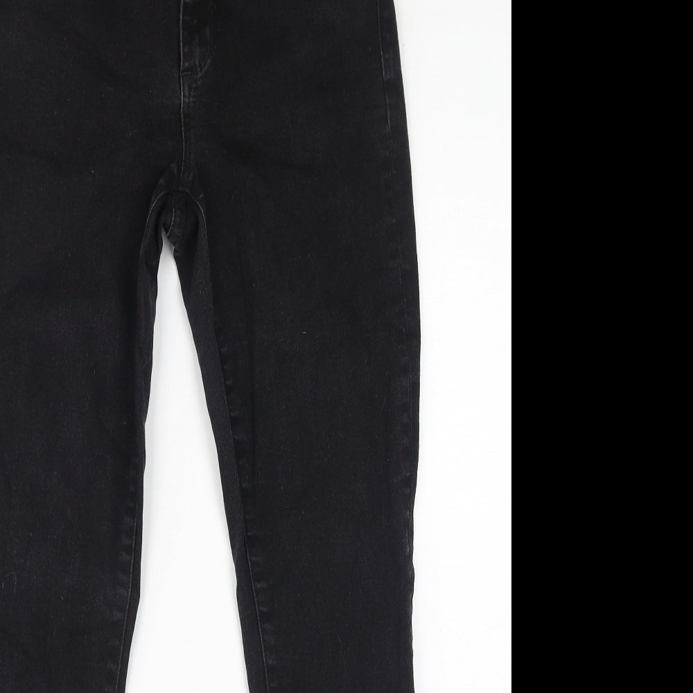 Gap Womens Black Cotton Skinny Jeans Size 28 L28 in Regular Zip