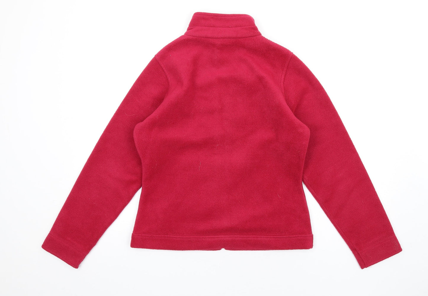 Monsoon Womens Pink Jacket Size 12 Zip