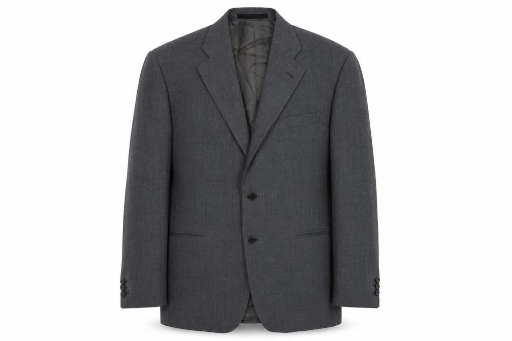 Marks and Spencer Mens Grey Polyester Jacket Suit Jacket Size 44 Regular