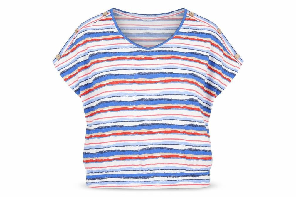 Womens UK Size 18 EWM Multicoloured Polyester Blouse