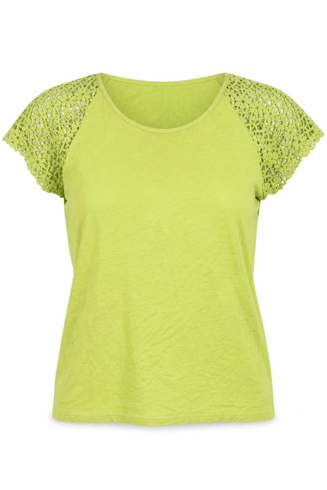 Womens UK Size S Kerri Kelsey Green Viscose Blouse