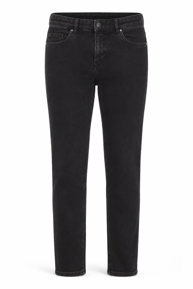 H&M Womens Black Cotton Skinny Jeans Size 10 L28 in Regular Zip