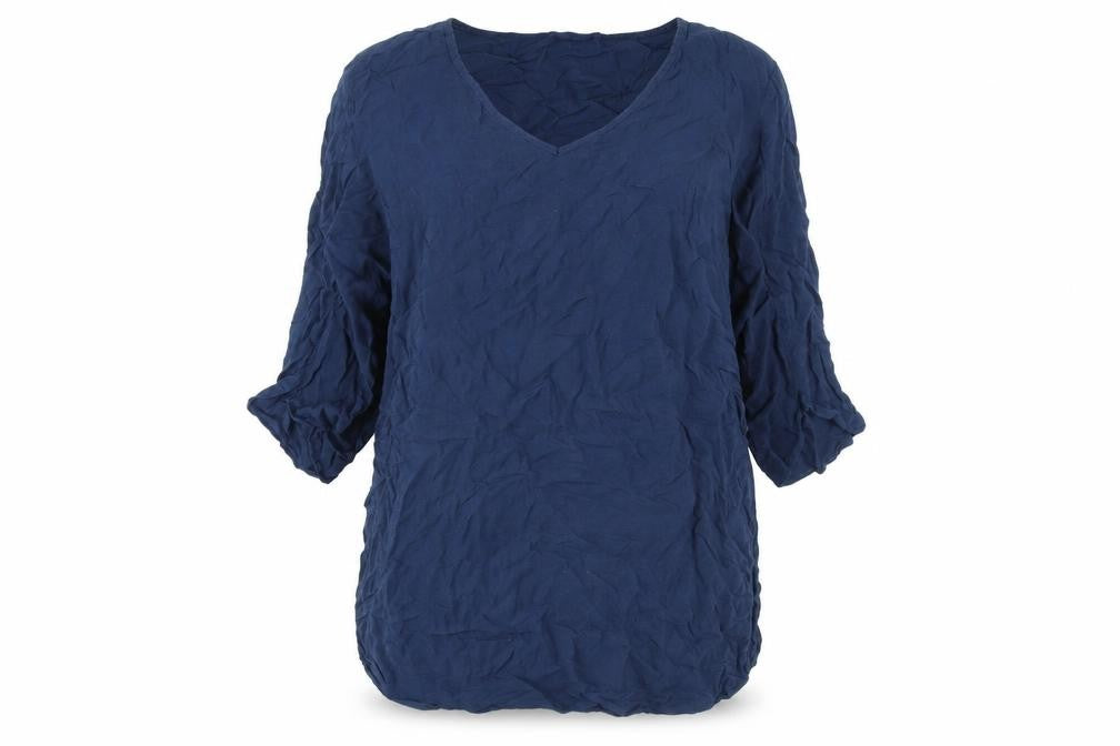 Womens UK Size XL VERO MODA Black Viscose Blouse