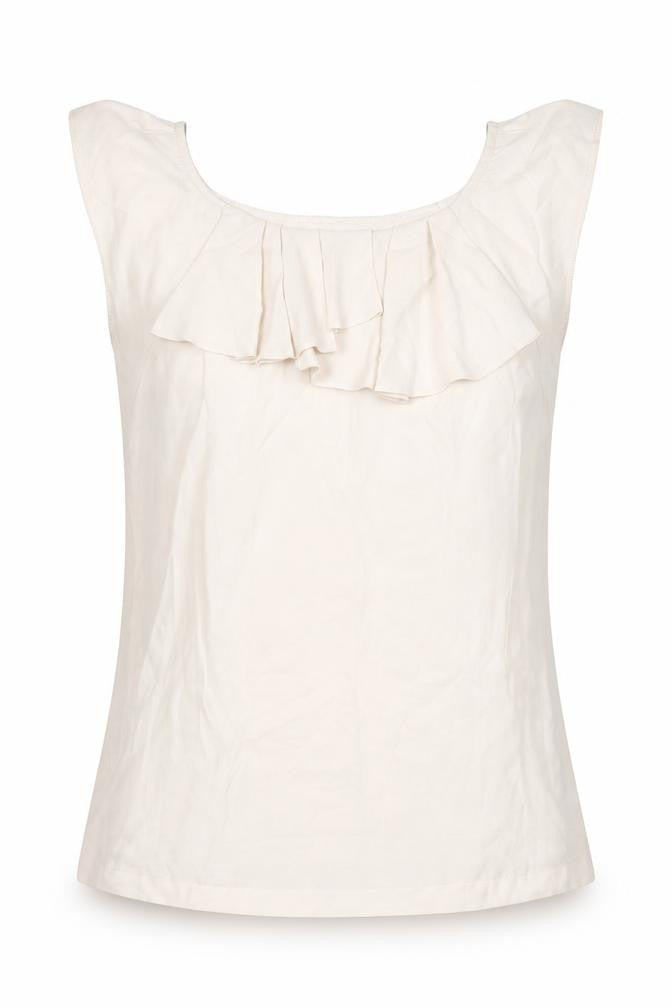 Monsoon Womens Pink Polyester Basic Tank Size 10 Round Neck