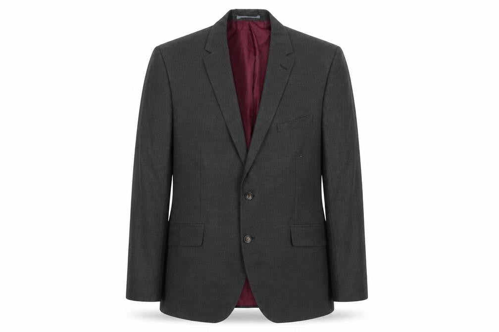 Marks and Spencer Mens Grey Polyester Jacket Suit Jacket Size 44 Regular