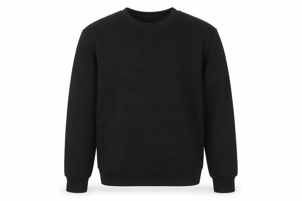 H&M Boys Black Cotton Pullover Sweatshirt Size 10 Years Pullover - 10-12 Years