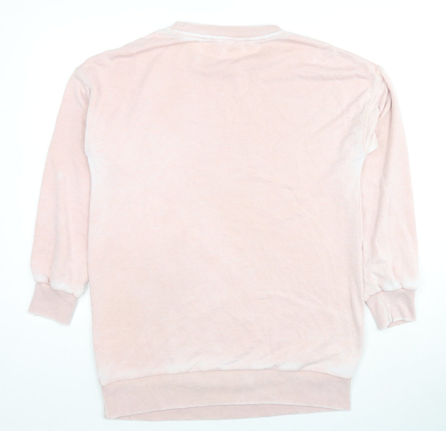 NEXT Womens Pink Cotton Pullover Sweatshirt Size M Pullover - Heart