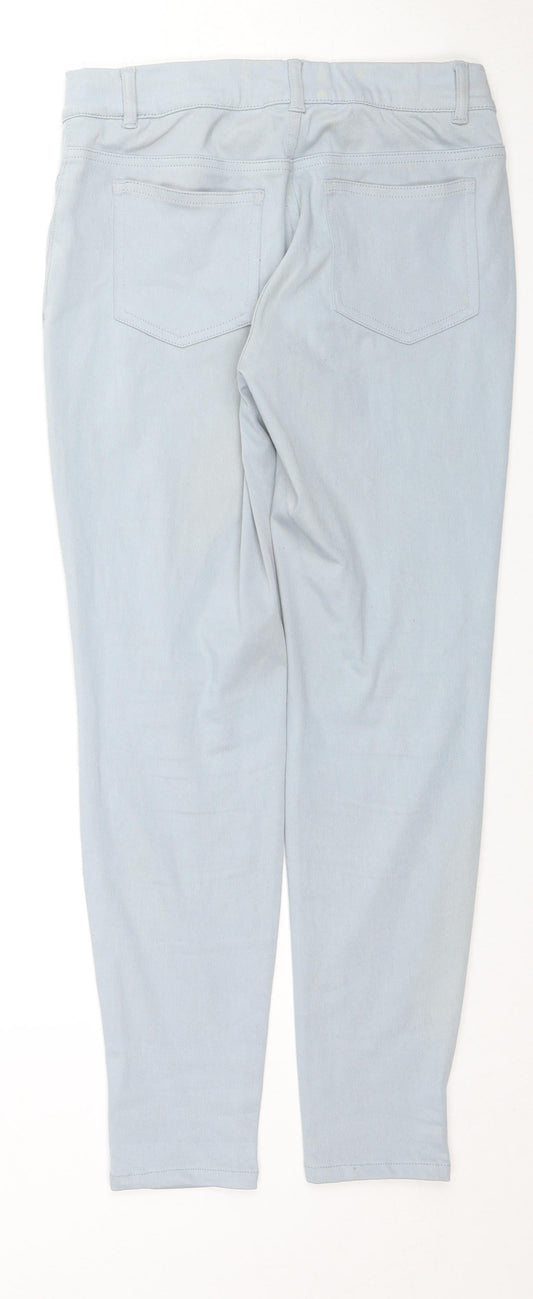 Fig Womens Blue Cotton Jegging Jeans Size M L27 in Regular