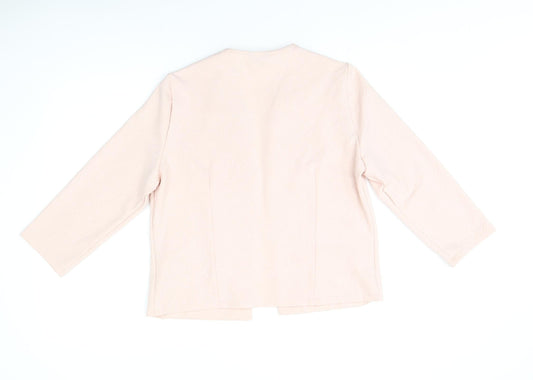 M&Co Womens Pink Jacket Size 12