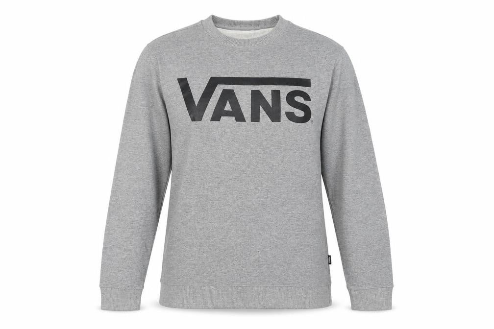 Womens UK M Regular VANS Grey Pullover Sweatshirt