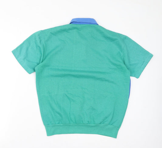 TKO Womens Green Polyester Pullover Sweatshirt Size S Pullover - Logo