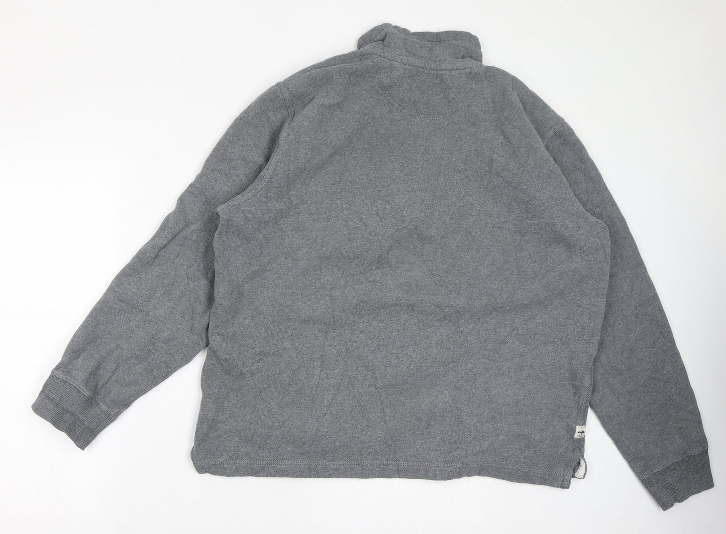 NEXT Mens Grey Cotton Pullover Sweatshirt Size 2XL