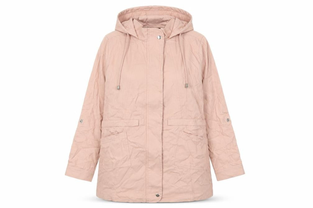 Bonmarché Womens Pink Jacket Size 14 Zip - Pockets