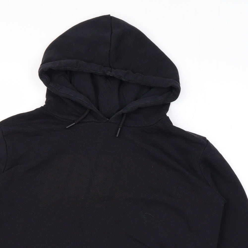 Myprotein Womens Black Polyester Pullover Hoodie Size M Pullover - Logo