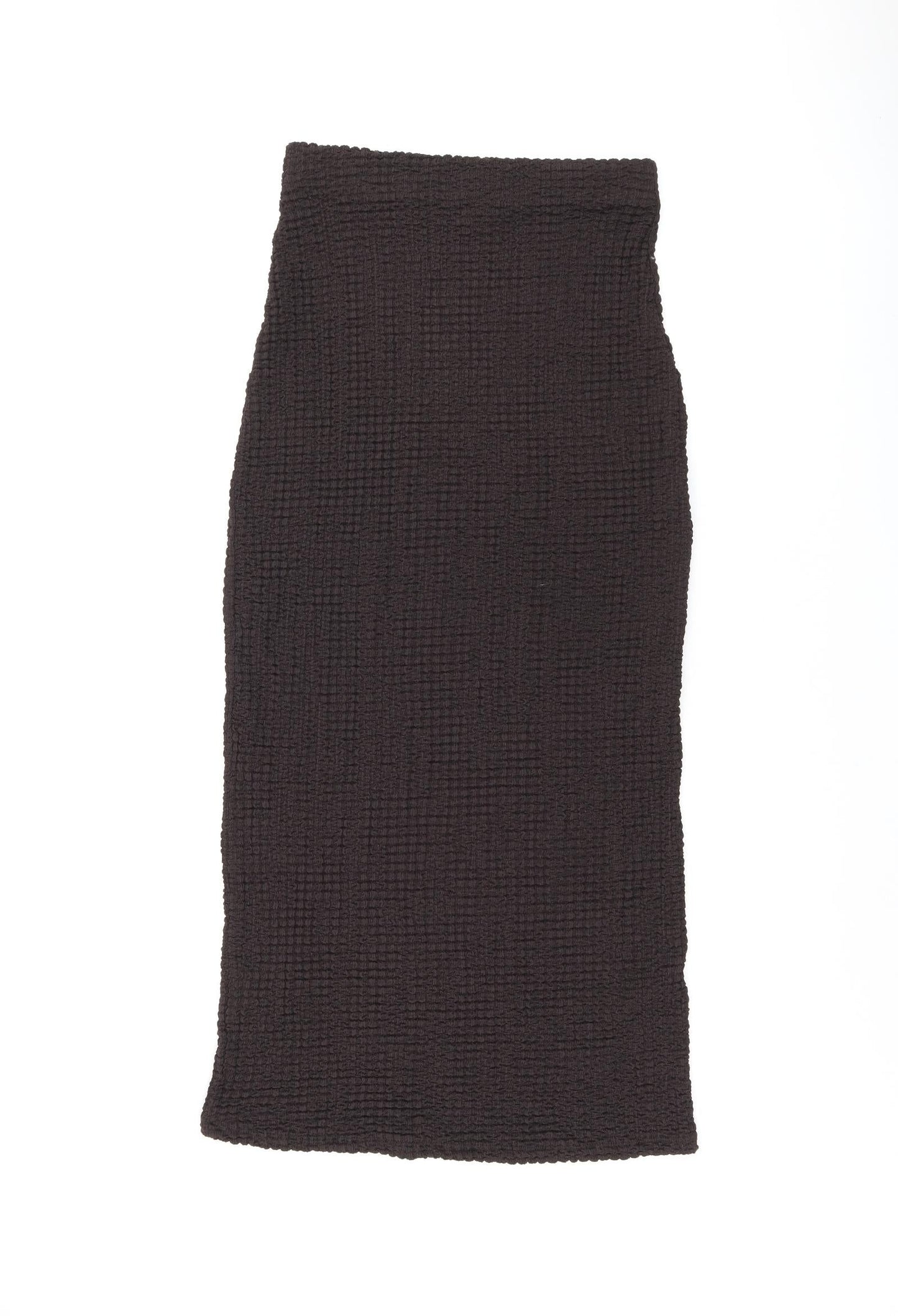 Marks and Spencer Womens Brown Polyester Maxi Skirt Size 10