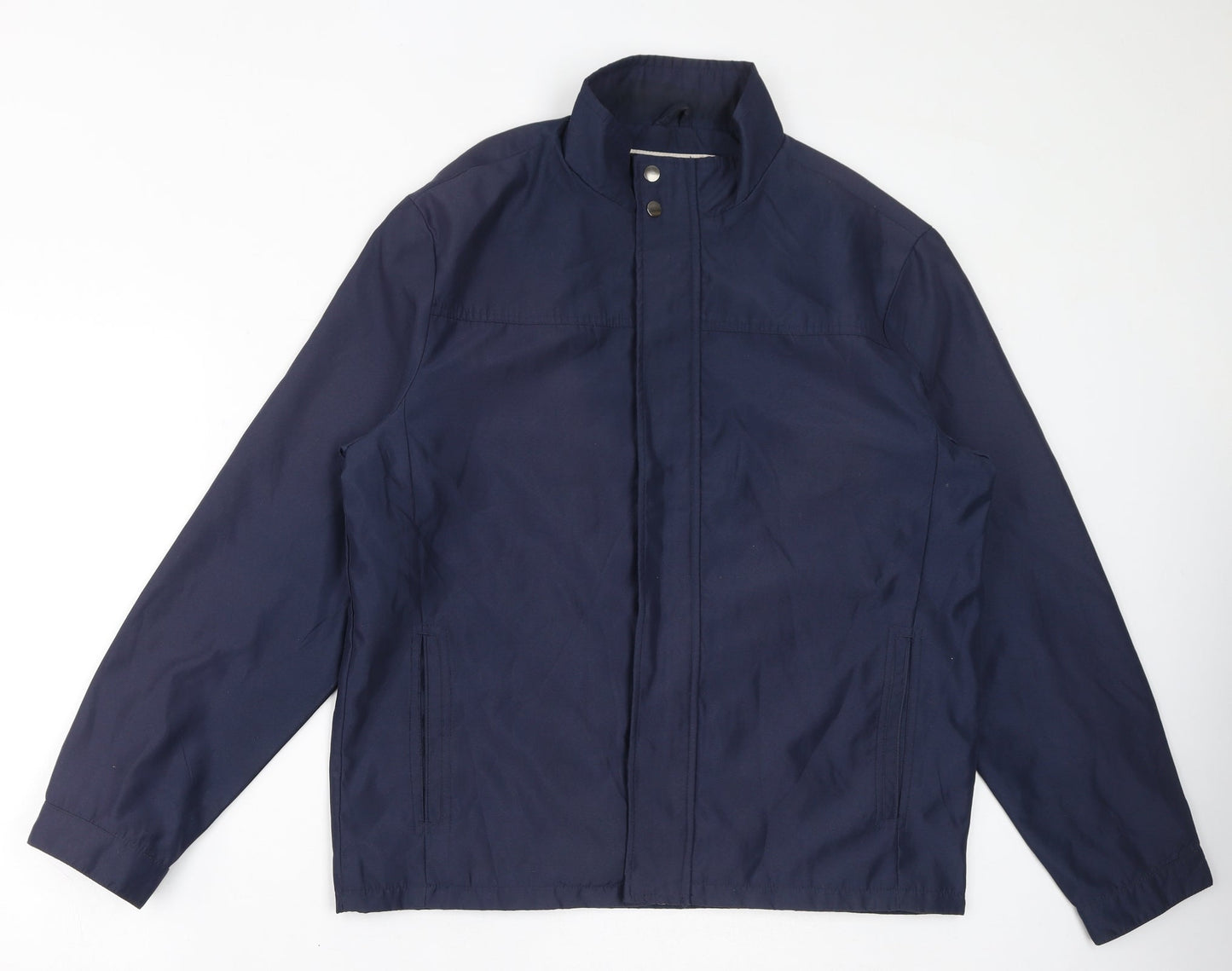 Hutson Harbour Womens Blue Jacket Size L Zip