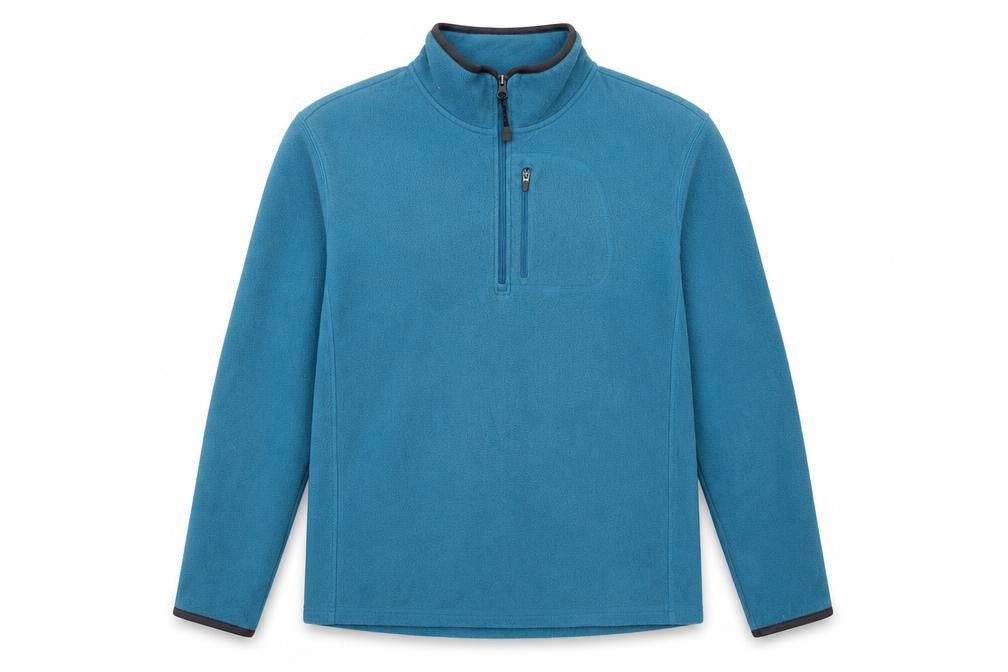 Marks and Spencer Mens Blue Polyester Pullover Sweatshirt Size S