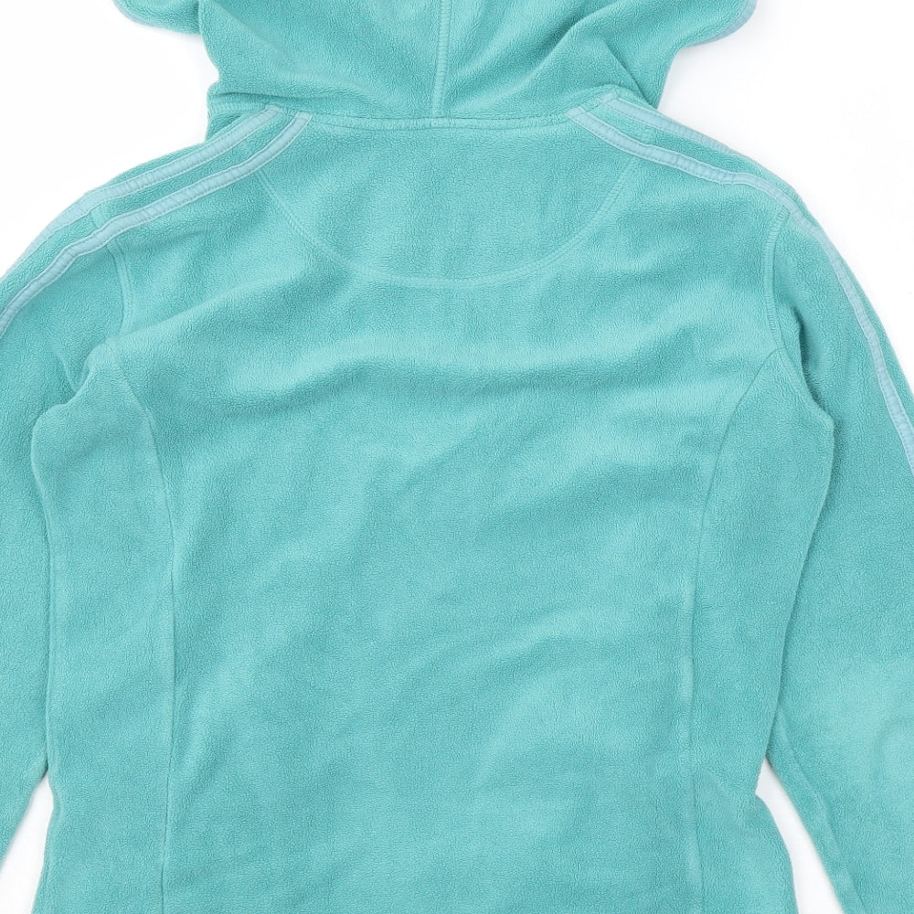 Marks and Spencer Womens Blue Polyester Pullover Hoodie Size 8 Pullover